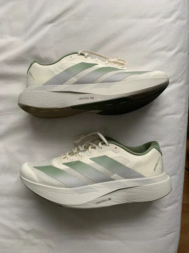 Adizero off white - off, white/green